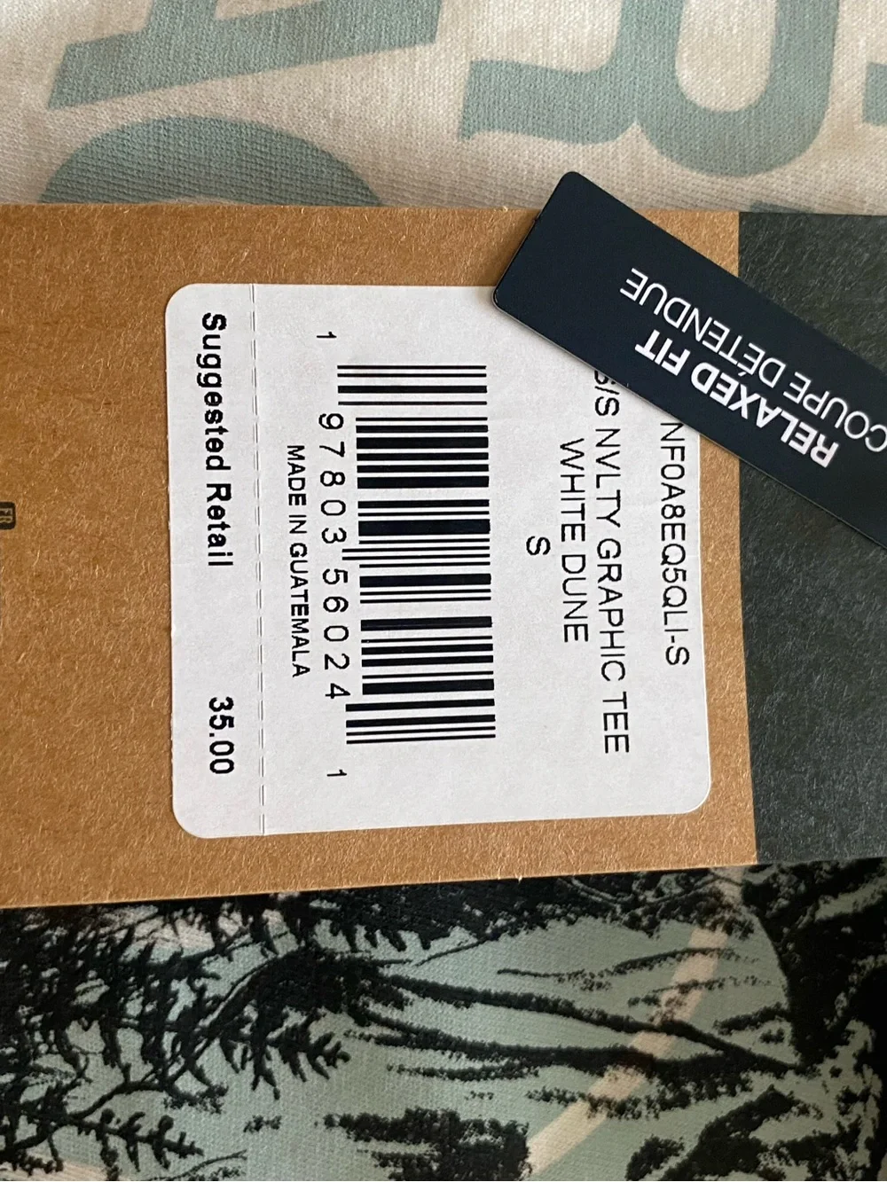 The North Face Women’s Cream Graphic Logo T-Shirt